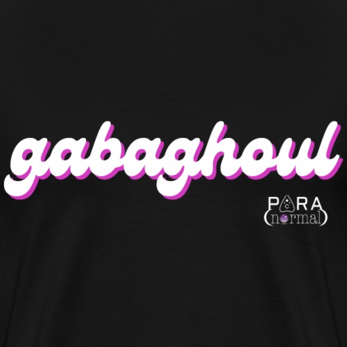 GabaGHOUL! (Dark Theme) by Para(normal) Podcast - Men's Premium T-Shirt