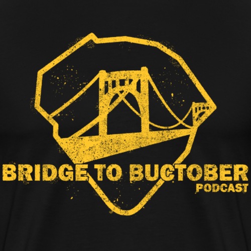 Bridge to Buctober Logo Gold - Men's Premium T-Shirt