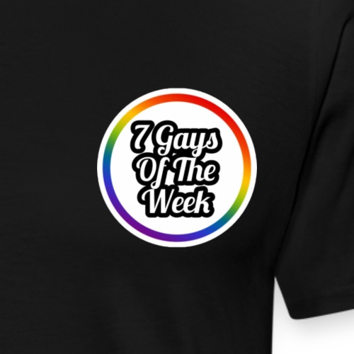 7gaysoftheweek collaboration design - Men's Premium T-Shirt