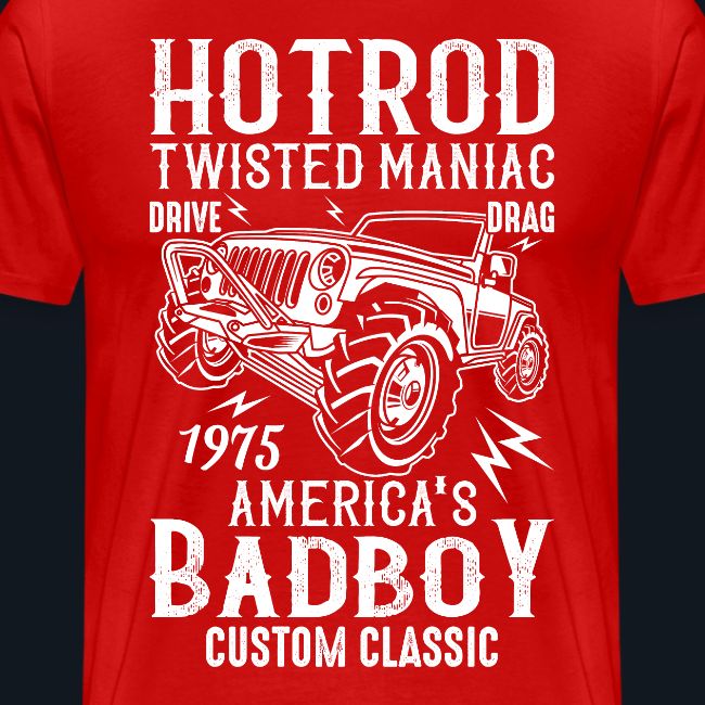 Hotrod twisted maniac America's Bad Boy custom