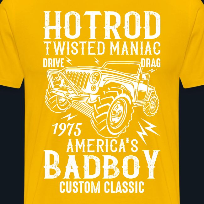 Hotrod twisted maniac America's Bad Boy custom