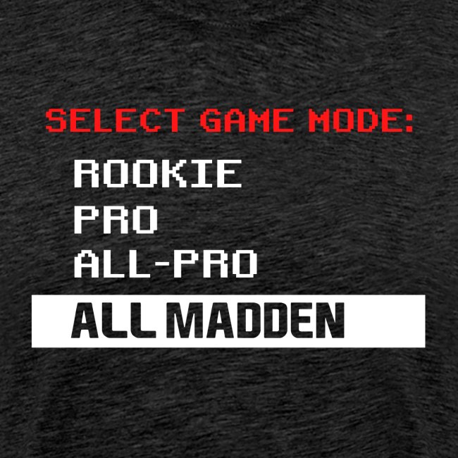 ALL MADDEN (GAME VERSION)