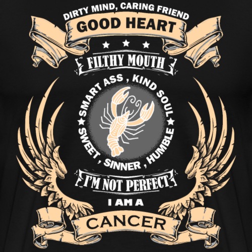 Zodiac Sign - Cancer - Men's Premium T-Shirt