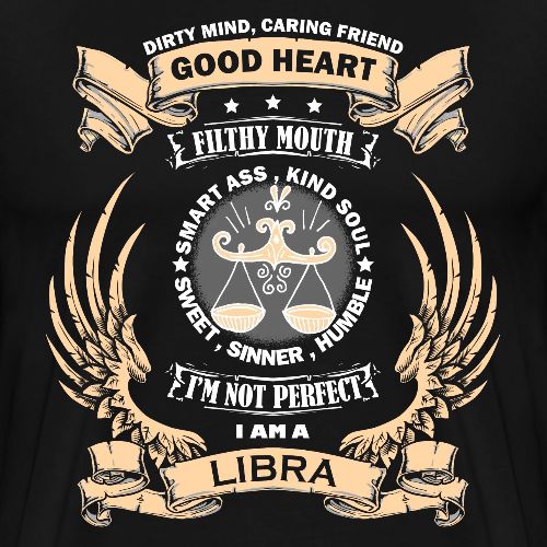 Zodiac Sign - Libra - Men's Premium T-Shirt