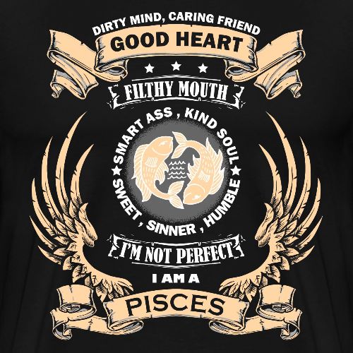 Zodiac Sign - Pisces - Men's Premium T-Shirt