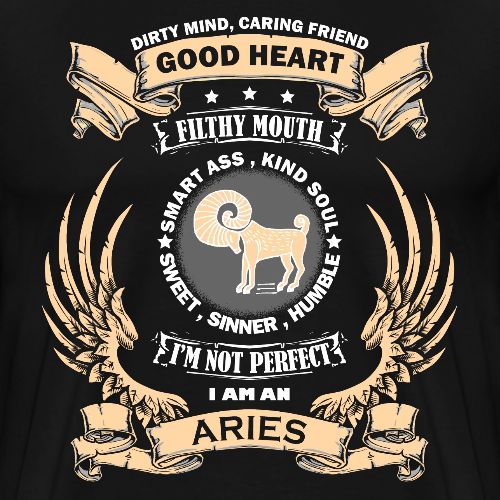 Zodiac Sign - Aries - Men's Premium T-Shirt