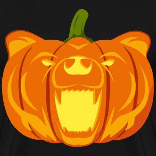 Pumpkin Bear - Men's Premium T-Shirt