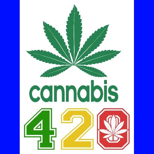 Light Hearted 420 Make It Legal Weed Marijuana - Men's Premium T-Shirt