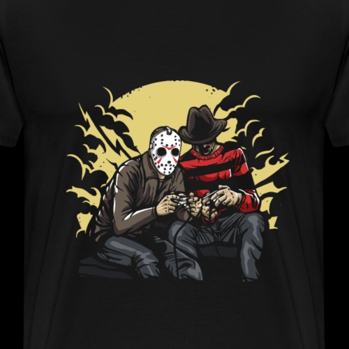 Hack and Slash Horror Gamers - Men's Premium T-Shirt