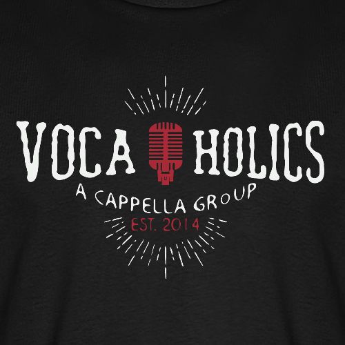 Wavy Vocaholics Logo - Men's Premium T-Shirt