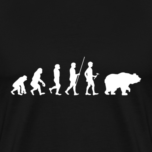 Druid Bear Evolution Tabletop RPG Gaming - Men's Premium T-Shirt