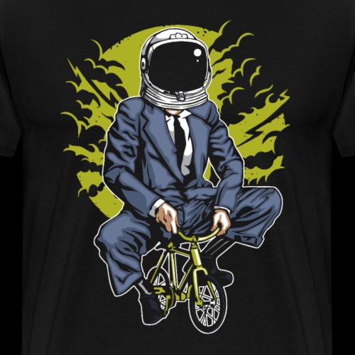 Bike to Work Space - Men's Premium T-Shirt