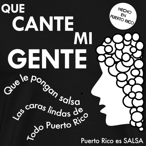 Puerto Rico es SALSA - Men's Premium T-Shirt