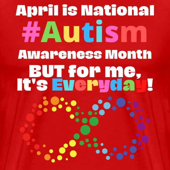April is National Autism Awareness Month Support G