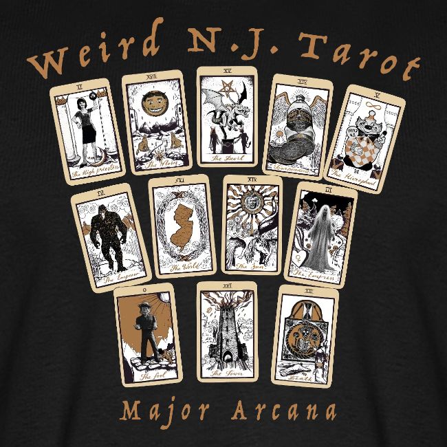 Weird N.J. Tarot – Major Arcana