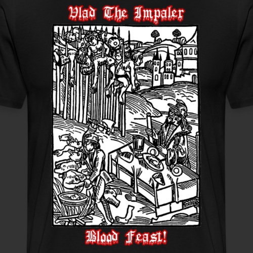 Vlad Impaler Blood Feast - Men's Premium T-Shirt