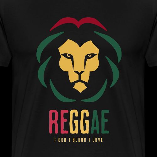 Lion Reggae - Men's Premium T-Shirt