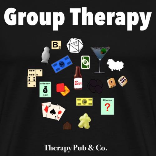 Group Therapy Board Game - Men's Premium T-Shirt
