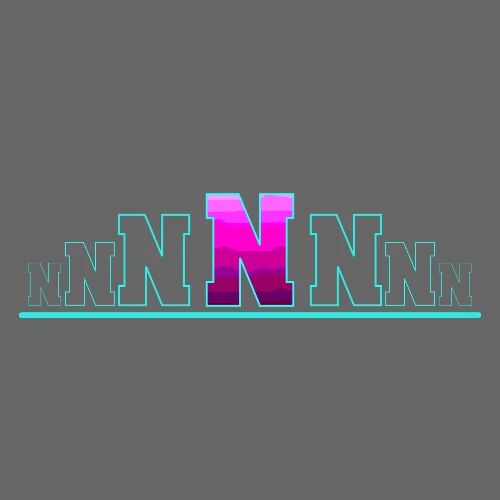 Letter N – Capital Varsity Alphabet Monogram - Men's Premium T-Shirt
