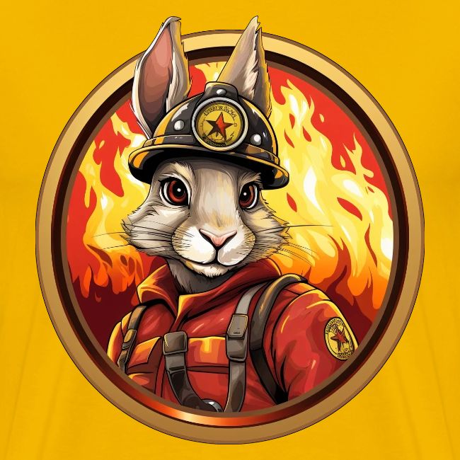 Rabbit Firefighter