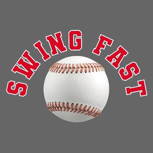 Baseball: Swing Fast Energy - Men's Premium T-Shirt