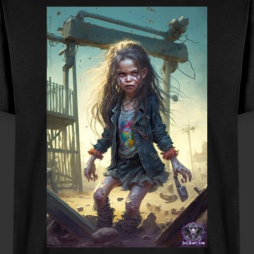 Zombie Kid Playground G03: Zombies Everyday Life - Men's Premium T-Shirt