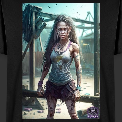 Zombie Kid Playground G06: Zombies Everyday Life - Men's Premium T-Shirt