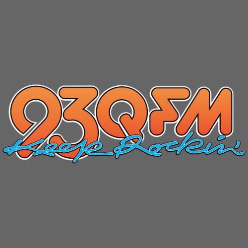 93QFM Keep Rockin' - Men's Premium T-Shirt