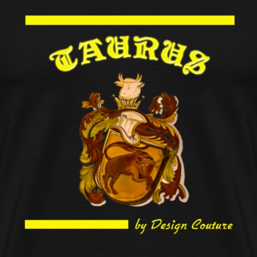TAURUS YELLOW - Men's Premium T-Shirt