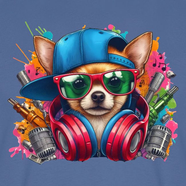 CHIHUAHUA WEARING SUNGLASSES