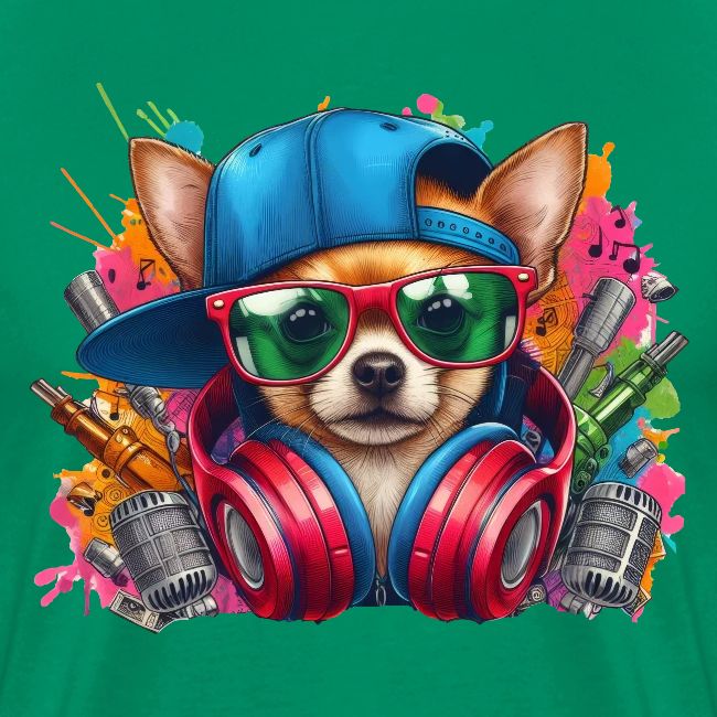 CHIHUAHUA WEARING SUNGLASSES
