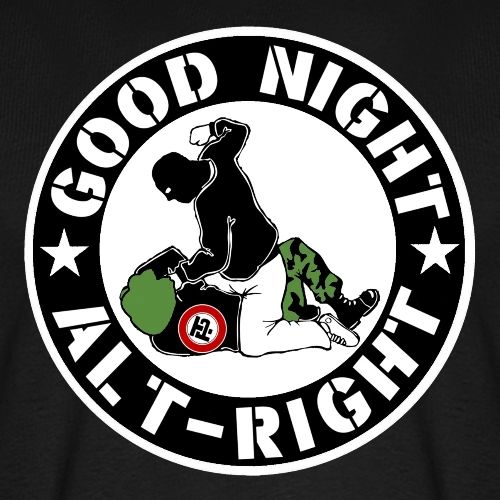good night alt right - Men's Premium T-Shirt