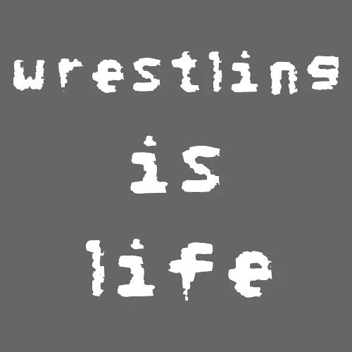 Wrestling is life - Men's Premium T-Shirt