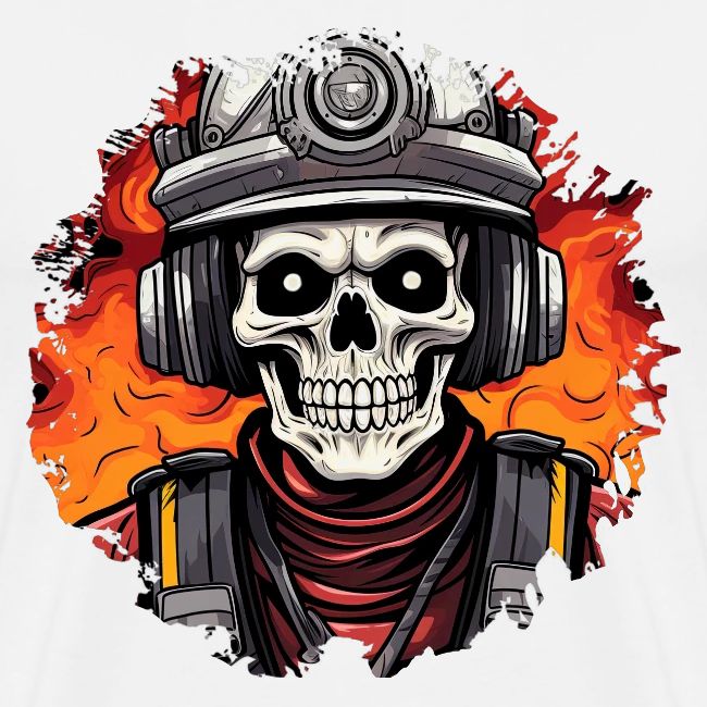 Firefighter skeleton