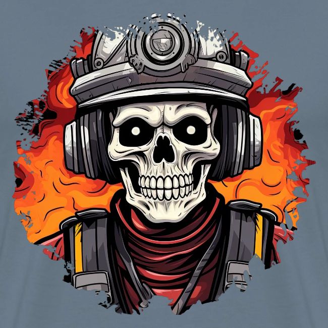 Firefighter skeleton