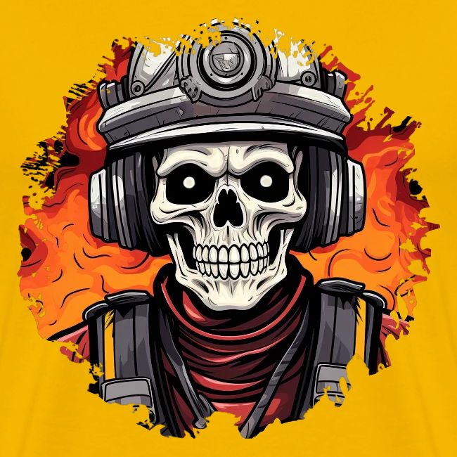 Firefighter skeleton