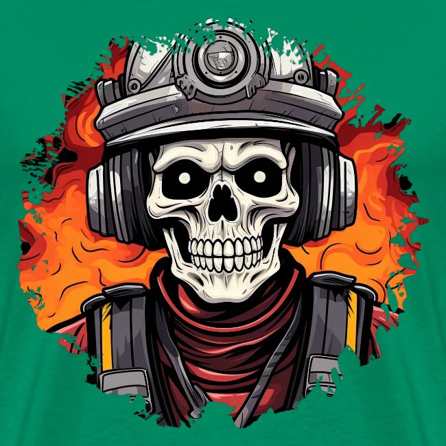 Firefighter skeleton