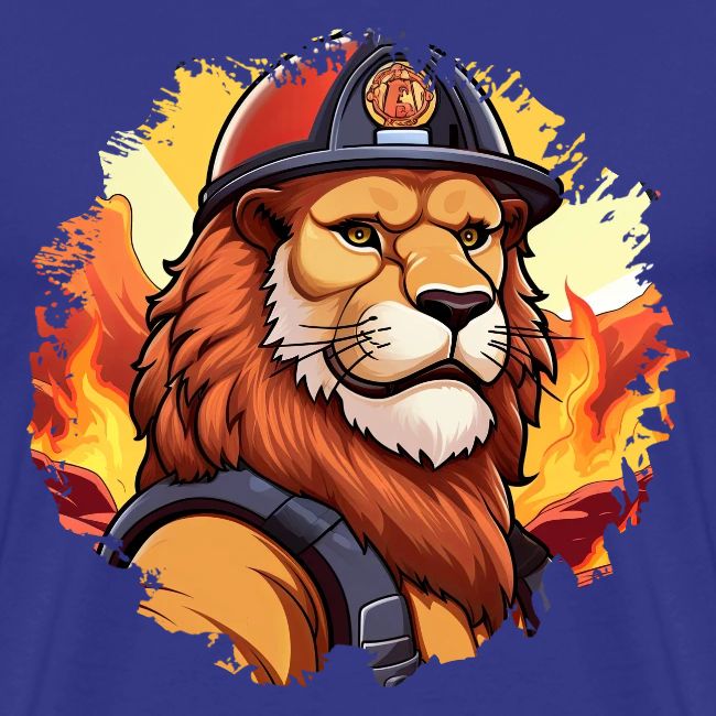 Fireman lion