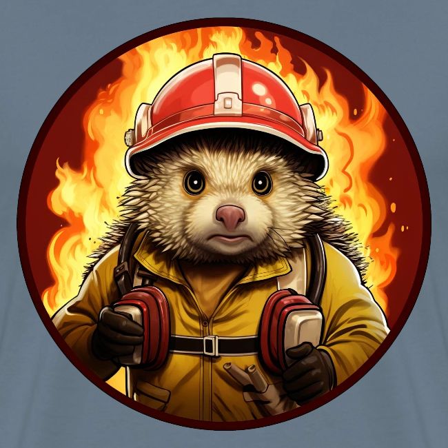 Hedgehog Firefighter