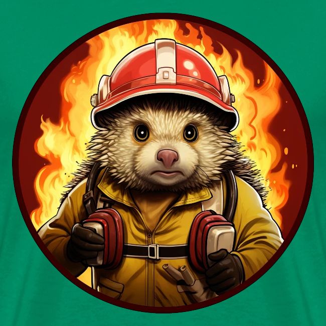 Hedgehog Firefighter