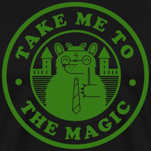 Take Me To The Magic Slith png - Men's Premium T-Shirt