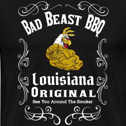 Bad Beast BBQ JD design - Men's Premium T-Shirt