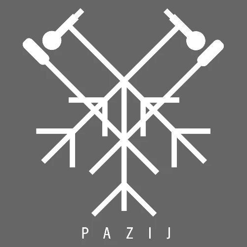 Pazij White Logo - Men's Premium T-Shirt