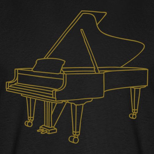 Piano - Men's Premium T-Shirt