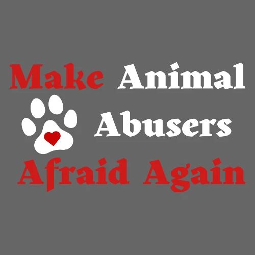 Make Animal Abusers Afraid Again - Men's Premium T-Shirt