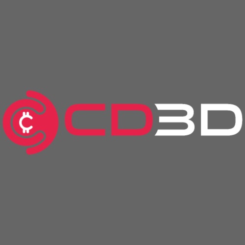 CD3D White Front/CinemaDraft Logo Back - Men's Premium T-Shirt