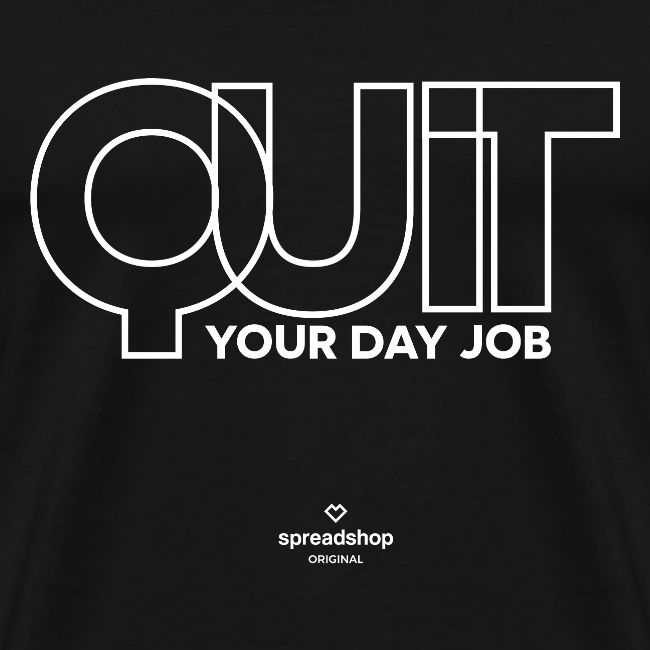 Quit in white