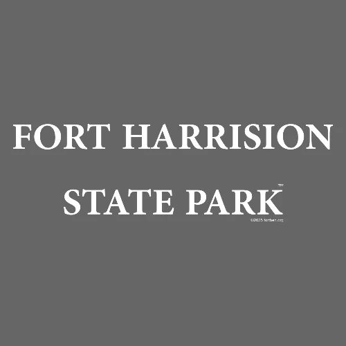 Fort Harrison State Park, white - Men's Premium T-Shirt
