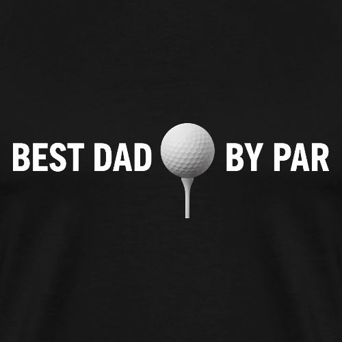 Best Dad By Par Classic Sport Look - Men's Premium T-Shirt