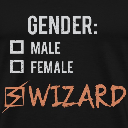 Gender: Wizard! - Men's Premium T-Shirt